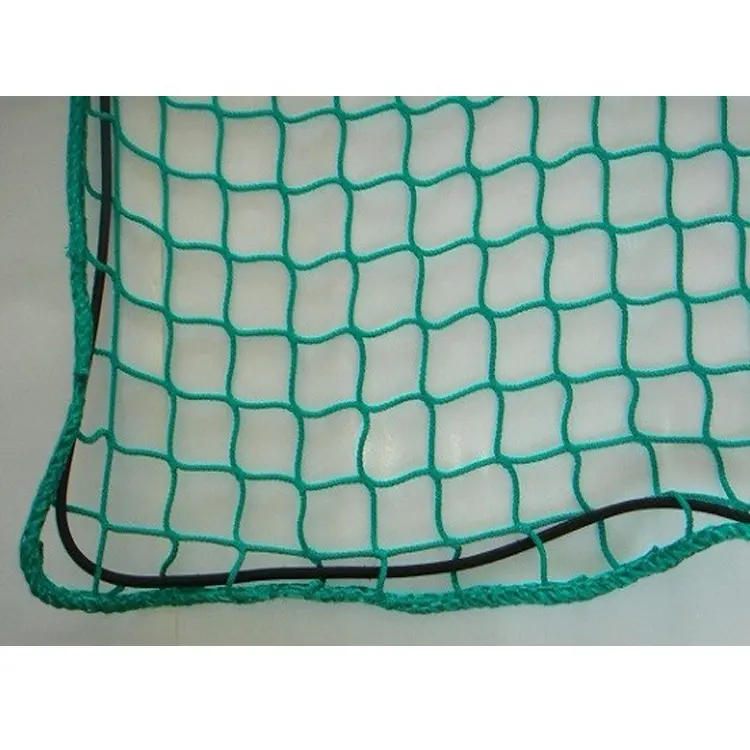 Factory supply hign quality 3.5x4m PP knotless Truck Cover Net Trailer Cargo Net Container Cargo Net
