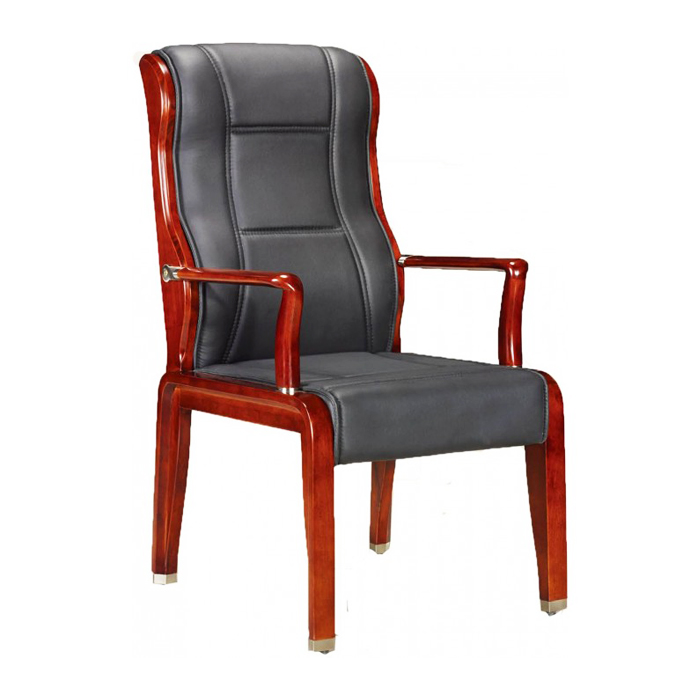 Nursing Home Elderly Chair with Solid Wood Arms ( FOHF-77)