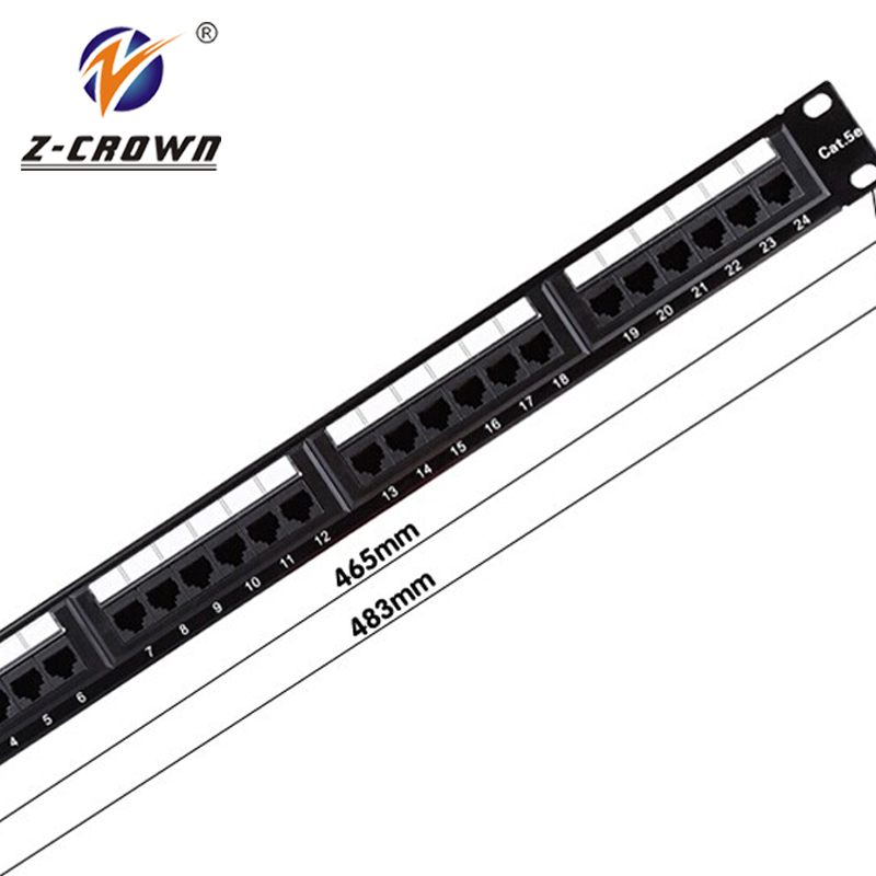 Cat5e патч-панель с RJ45 keystone jack