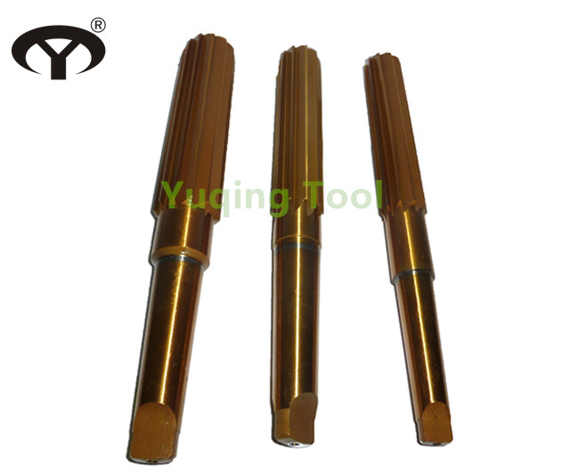 HSS H7 morse taper shank machine reamer with straight flute