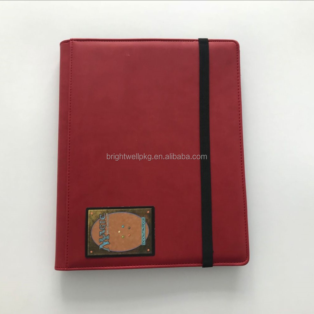 Pro-Folio 9-Pocket Red Gaming Card Collectors портфель