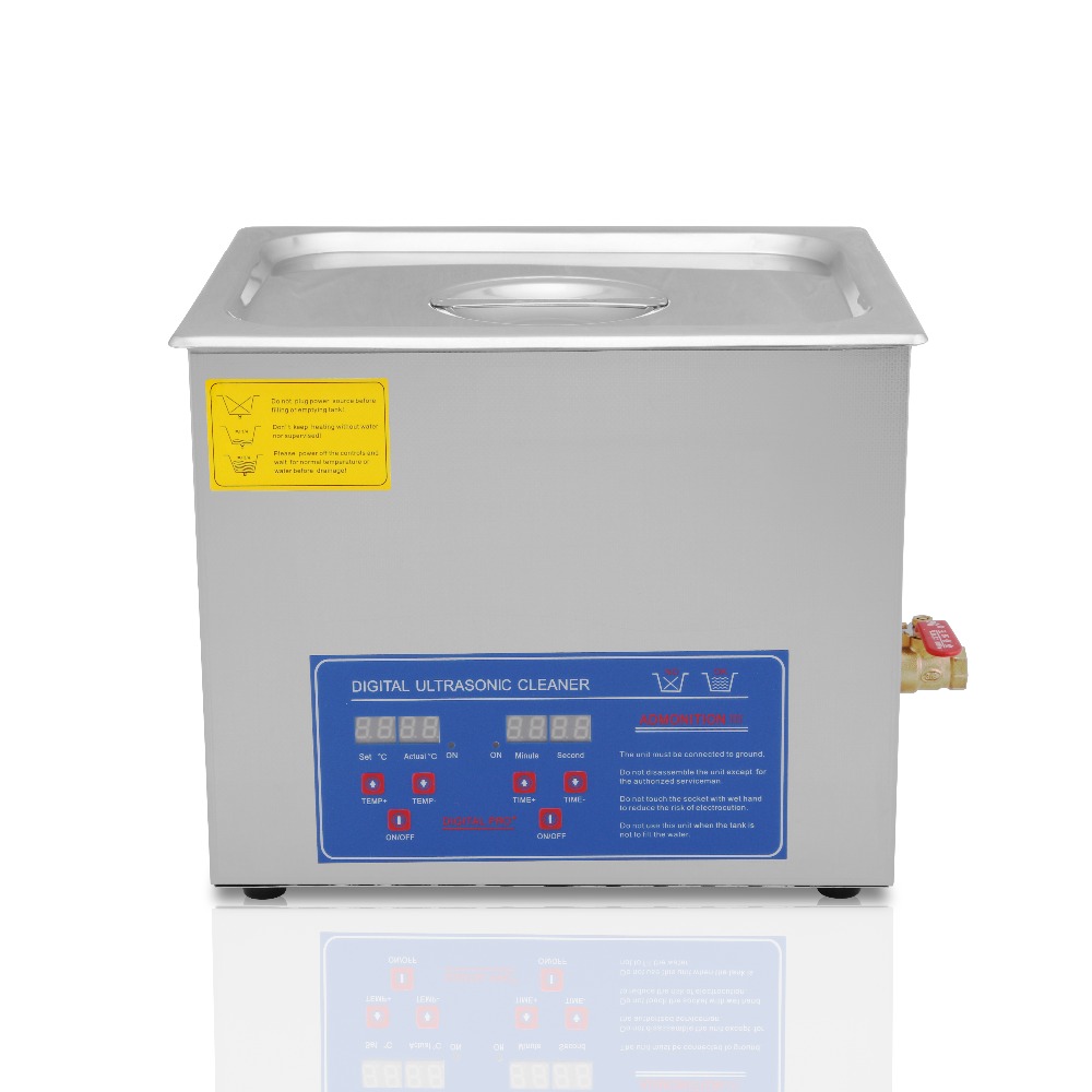 10L цифровой ЖК-дисплей, машина для уборки 240W Ультразвуковой очиститель ванн Tank w/корзиной для очистки цифровой таймер и температуры