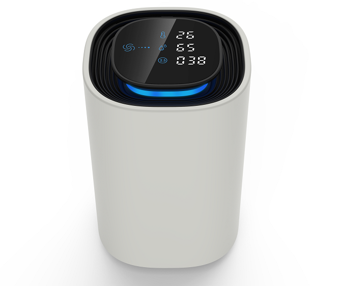 Автомобильные аксессуары влажность температура PM2.5 переключатель жестов отрицательных ионов очиститель воздуха автомобиля