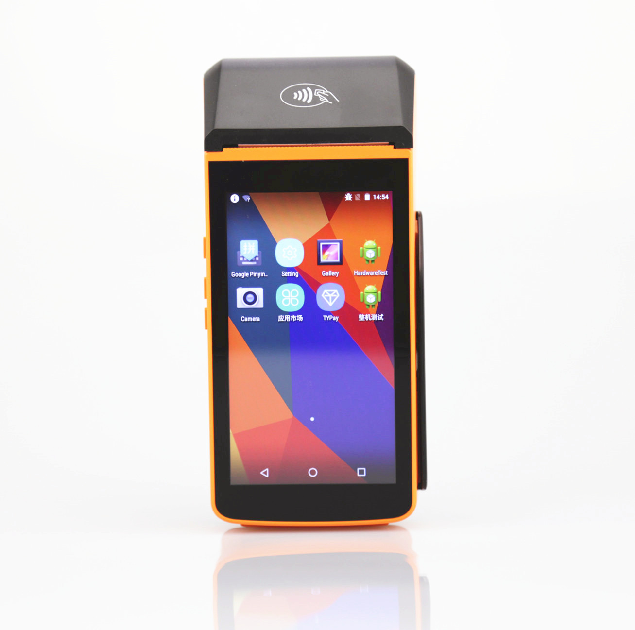 TS-P20L портативный emv pci считыватель android pos терминал оплата по кредитной карте можно крепить любые приспособления: pda с принтером