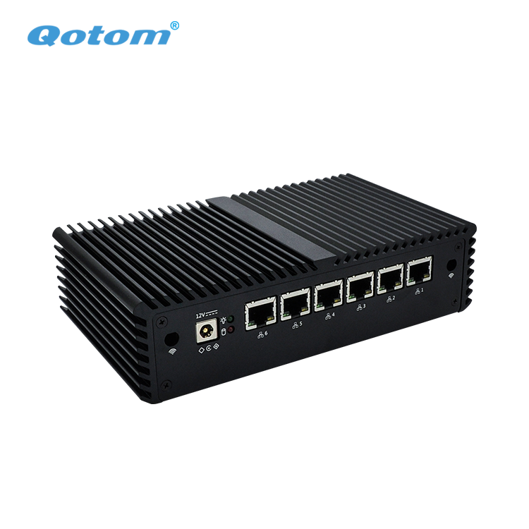 4 USB 6 x RJ-45 порт Gigabit LAN брандмауэр grommet брандмауэр 1u маршрутизатор брандмауэр шасси