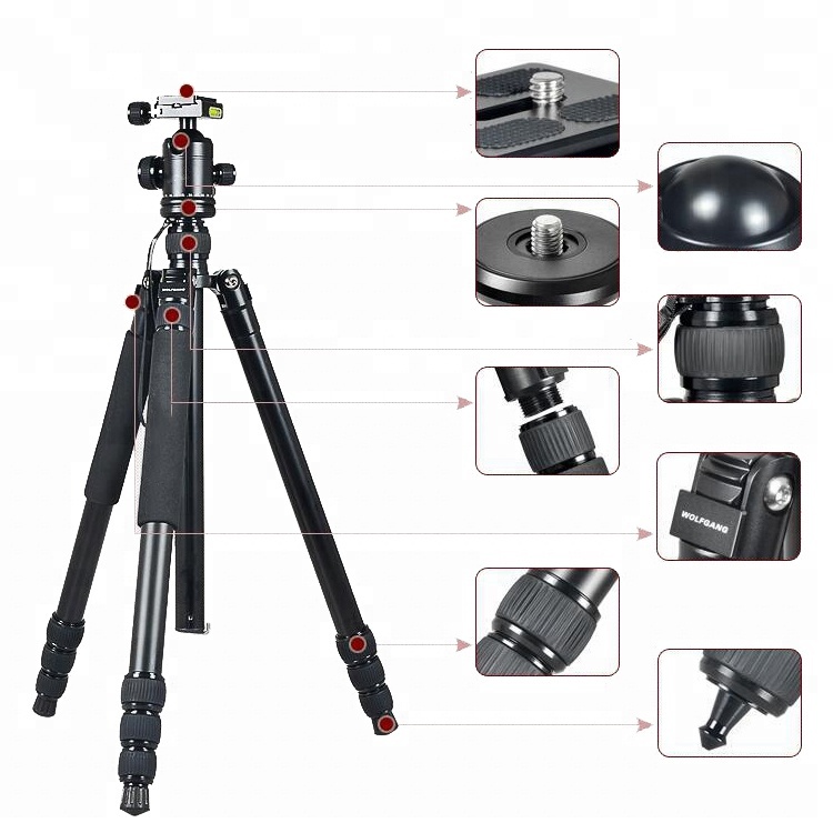 DSLR штатив алюминиевый штатив для камеры