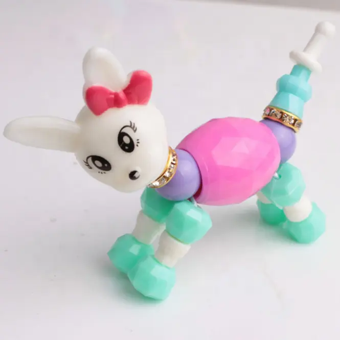 Solid Color Magic Animal Bracelet DIY Creative Toys