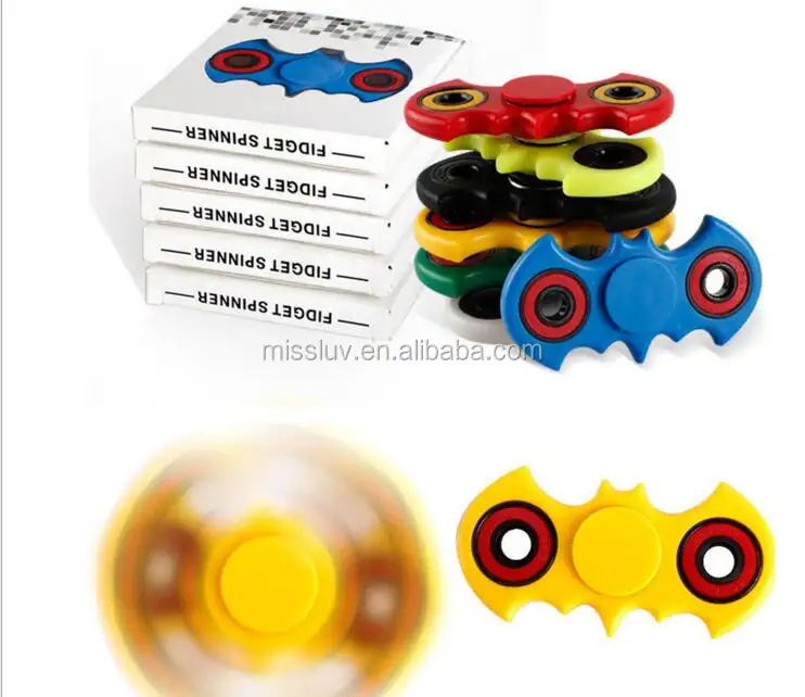 bat style hand spinner fidget spinner toys wholesale from yiwu unique toys for adults children