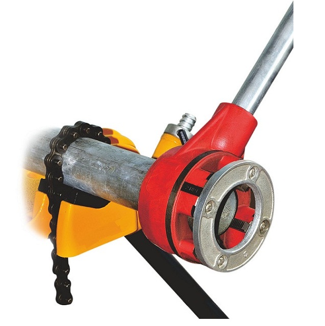 Suntechmach Ratchet трубонарезный станок 1/2 "-2" трещотка трубы ручной винторезный станок с 114 штампов, комплект из 3 предметов