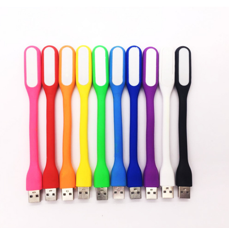 Гибкая светодиодная настольная мини-лампа USB, гаджеты, usb-лампа, рекламная продукция, портативный светодиодный ночник