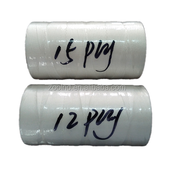 100%PA White 500g/pc 210D/12 Nylon Fishing Twine