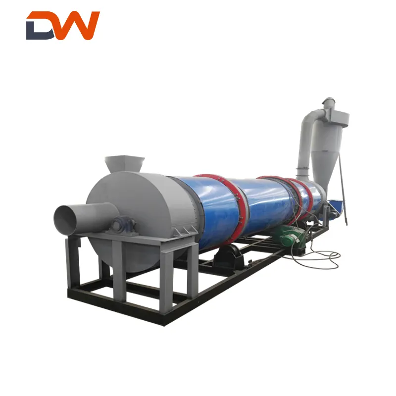 Silica Sand First Choice With Low Price 3 Cylinder Triple Pass Rotary Drum Sand Dryer