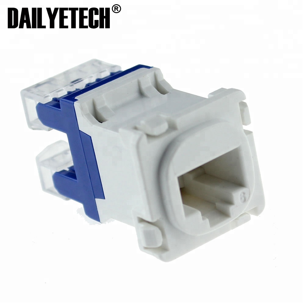 CAT6 RJ45 8P8C сетевой LAN разъем для передачи данных Mech вставной разъем от dailyetech