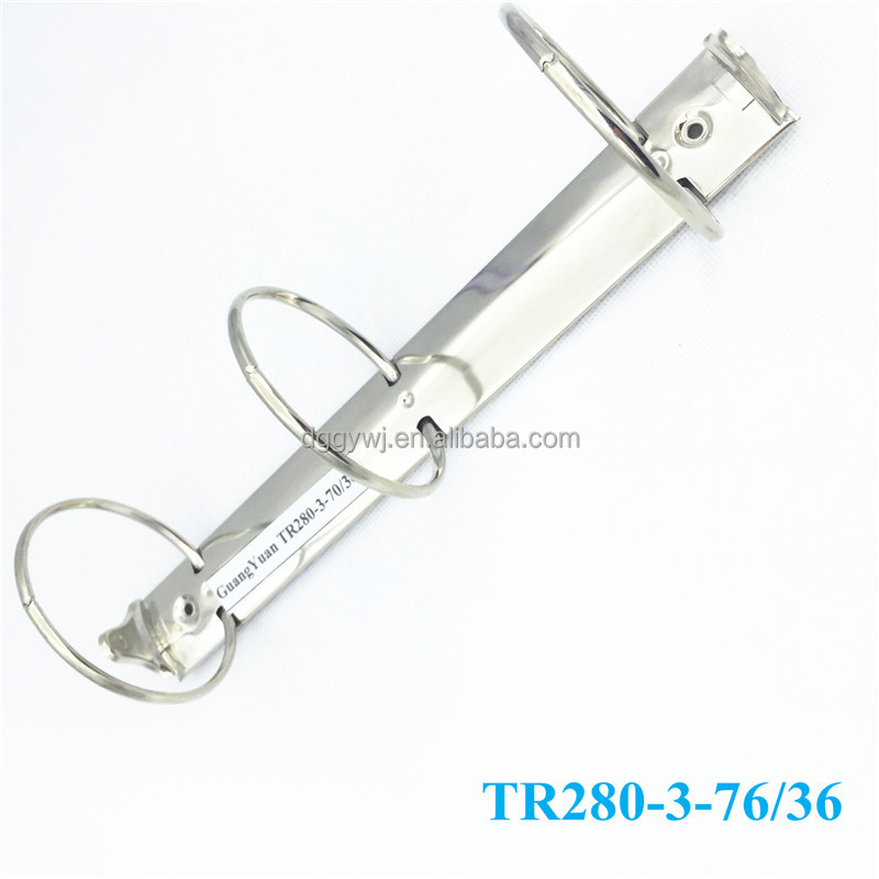 china export 3 ring mechanism/metal file clip/ring clip