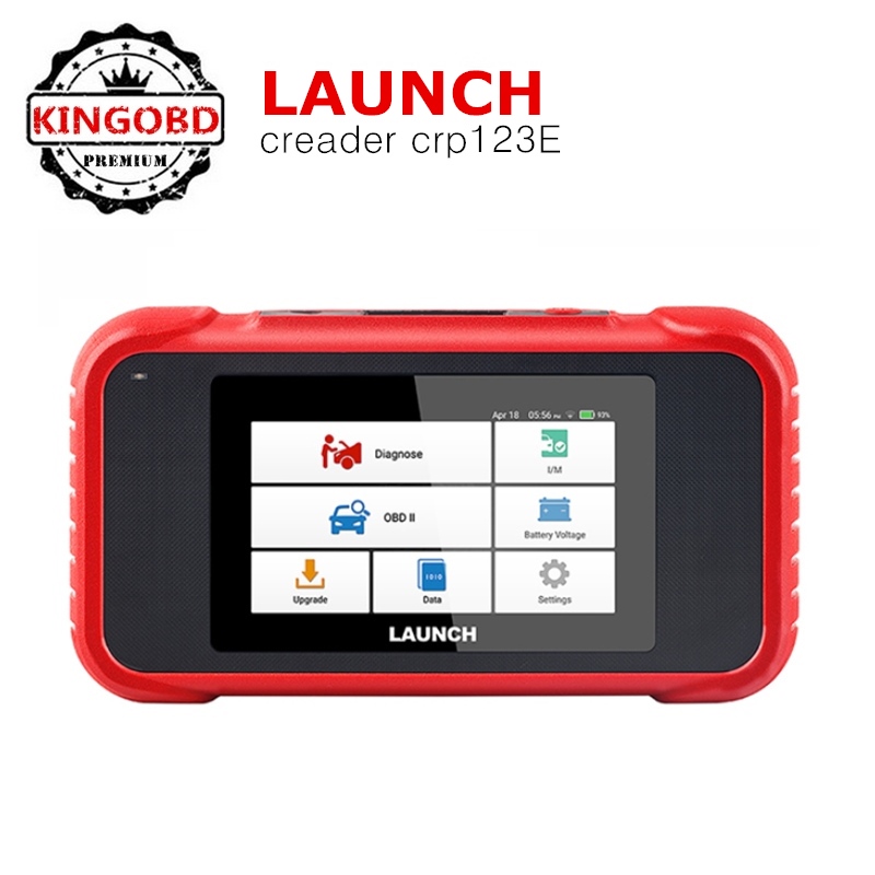 Автомобильный диагностический сканер LAUNCH X431 CRP123E OBD2, устройство для чтения кодов CRP 123E, с поддержкой ENG ABS, подушек безопасности, SRS, передача, 2019