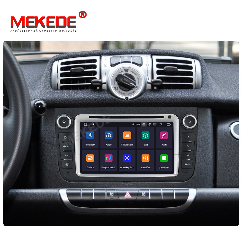 MEKEDE 7 "2DIN Android 9,0 Octa Core автомобильный CD-плеер dvd-плеер для Benz Smart с can-bus IPS DSP WIFI радио GPS навигация, 4 Гб + 32G