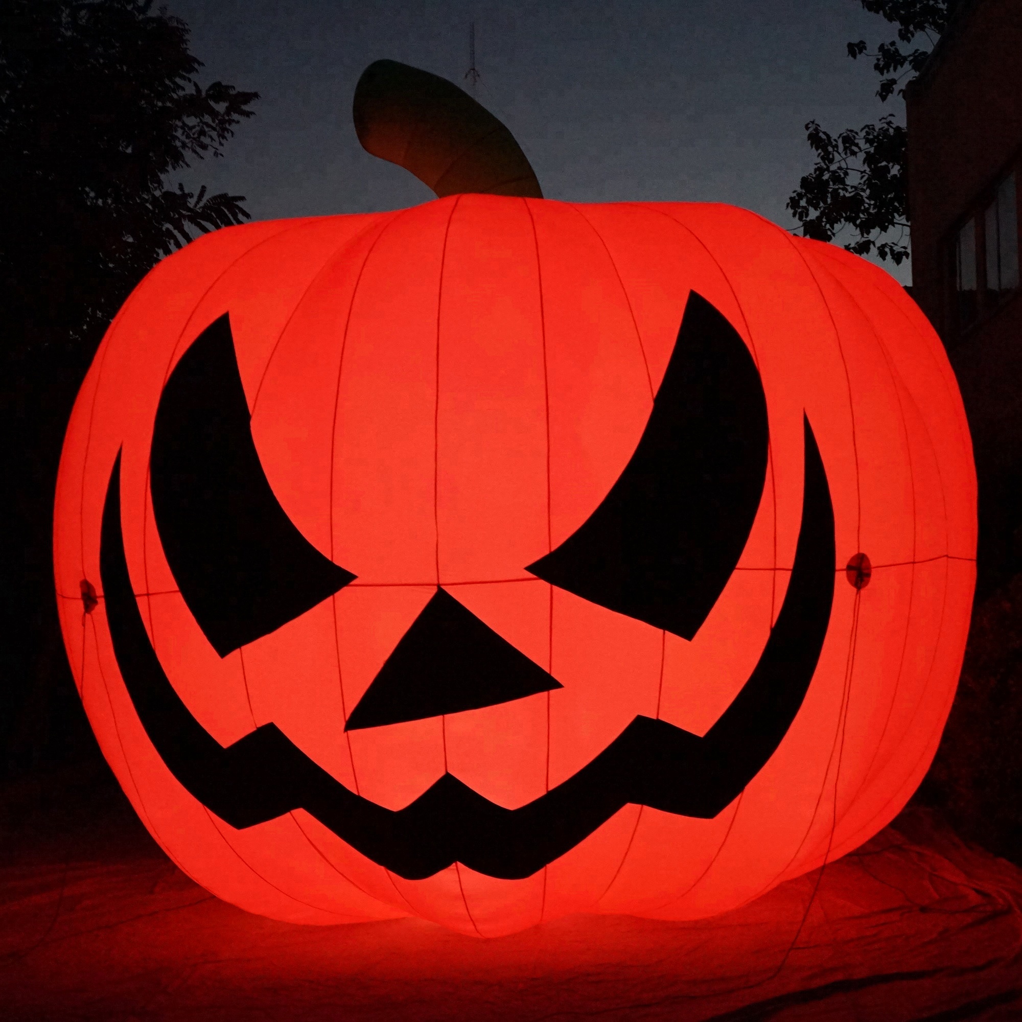 Giant 5M inflatable pumpkin for advertising promotional event halloween decoration