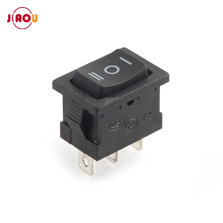JIAOU KCD1-103 SPDT 3 Pins 3 position hair dryer rocker switch 21 x 15 ON-OFF-ON Boat Switch