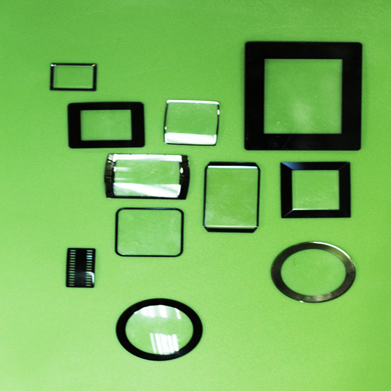 custom 1mm clear sheet glass tempared  toughened silk screen printing glass