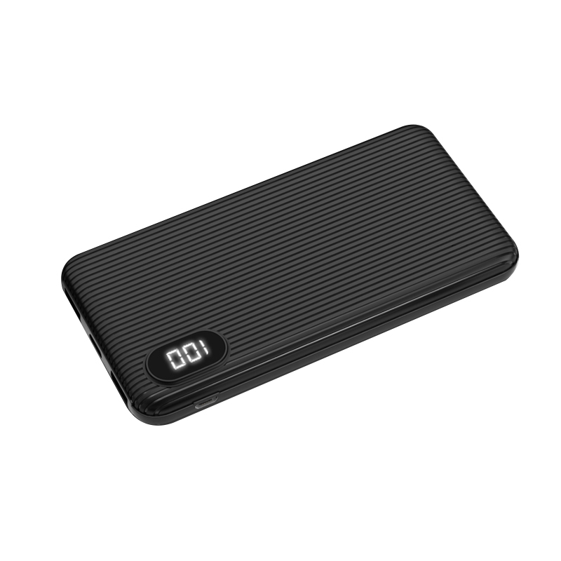 Dual USB outputs digital screen Power Bank 10000 Mah Fast Charging Type-c Portable Power Supply Wholesale OEM Power banks