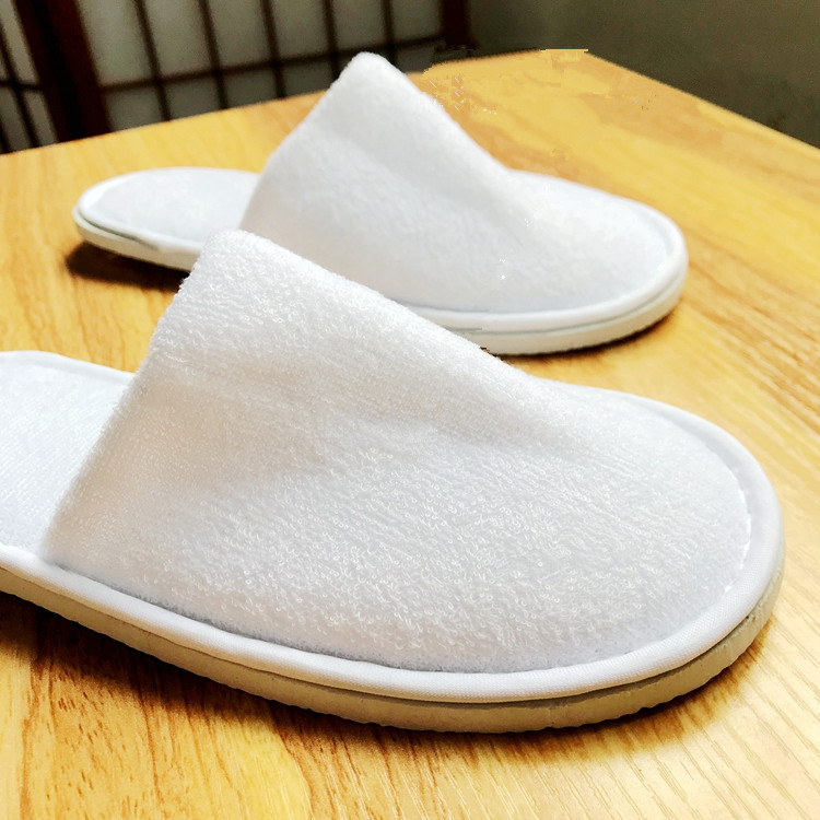Hot Sale Hotel Slippers Travel Spa Slippers Coral Fleece Hotel kids Bathroom Slippers