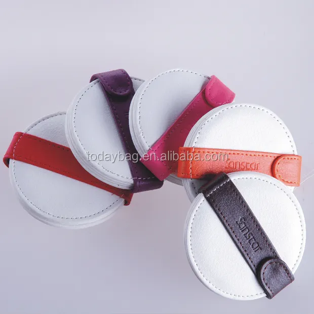 Factory custom pocket compact round shape cosmetic mirror with magnet closure