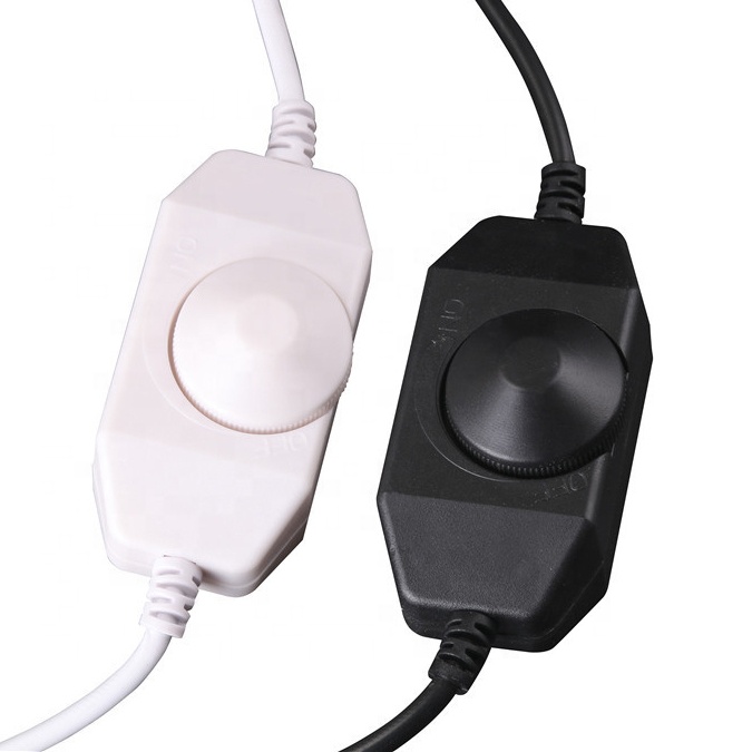 DC5V 12V 24V 0-100% PWM Светодиодная лента в линии управления Переключатель диммера