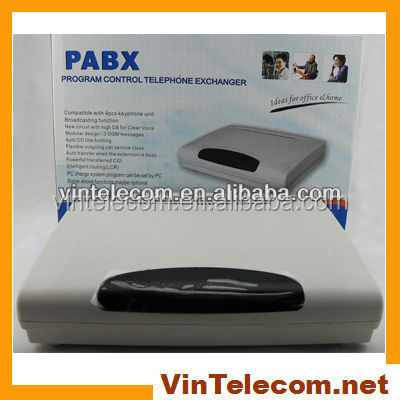 Усовершенствованный SOHO PBX /MINI PABX VinTelecom CP208/CP308 для решения малой офисной телефонной системы