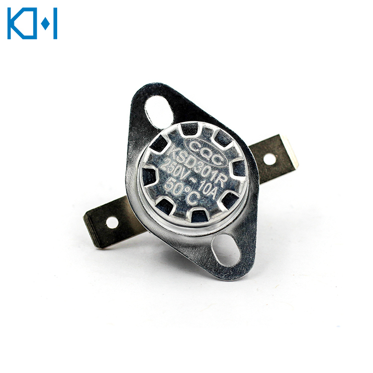 KH KSD301 250V 5A/10A/16A Тип термоскотч тепловой переключатель выреза температуры термостата Запчасти для бытовой техники