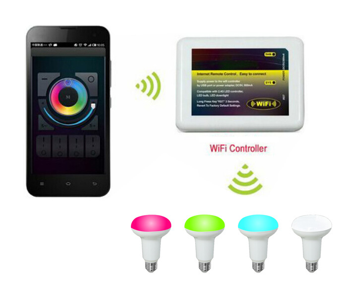 Milight 9W par30 RGBW 2,4G беспроводной пульт дистанционного управления лампочка wifi e27 r80 wifi Беспроводная управляемая светодиодная умная лампочка e27