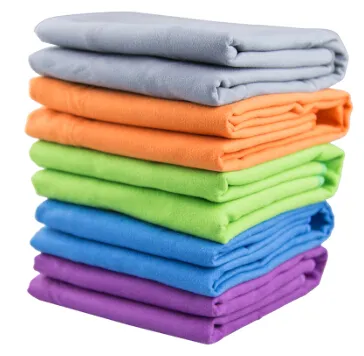 Microfiber sports cleaning Towel Suitable for Camping, Yoga,Gym,swimming Microfiber Beach fast drying towel