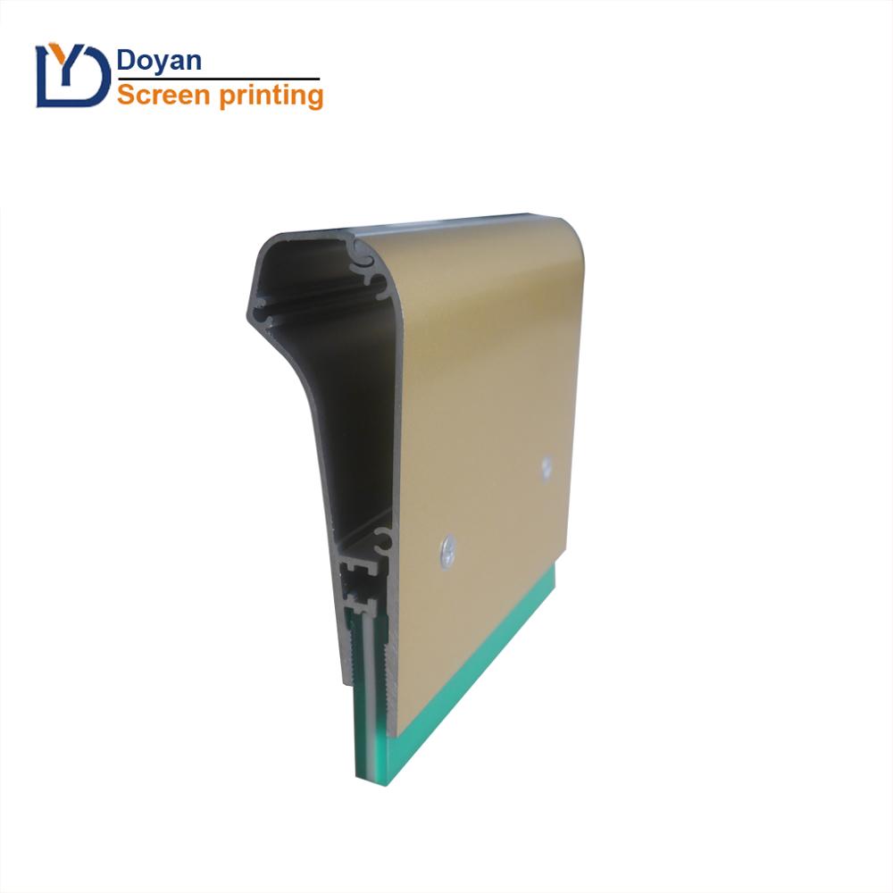 High Resistant screen printing ergo force aluminum handle squeegee cut free any size