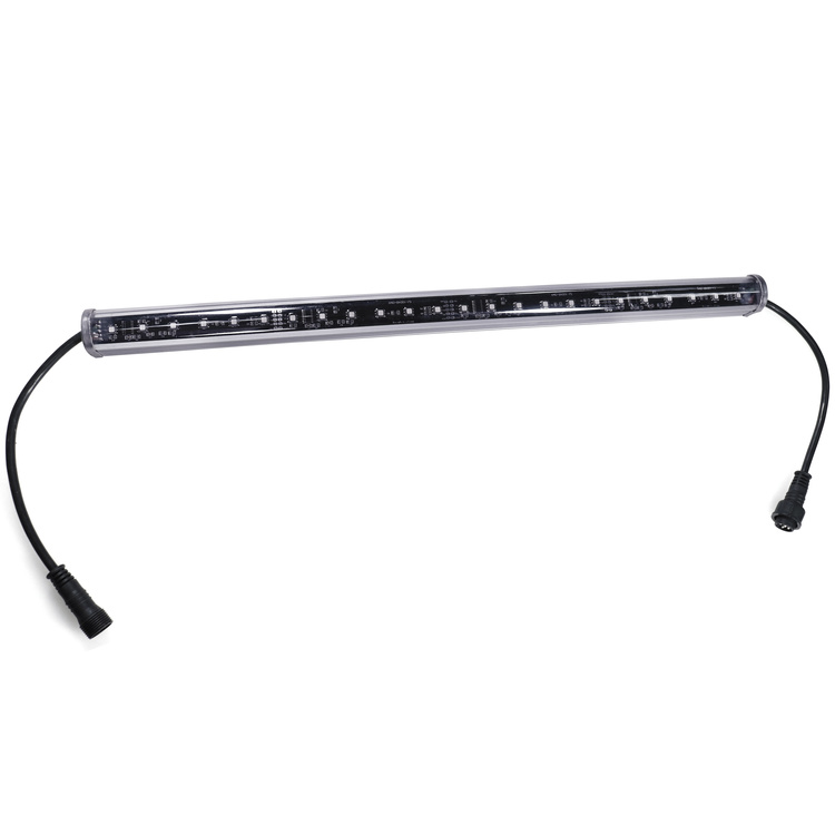 IP67 waterproof 48leds/pcs DC24V rgb pixel led bar DMX512 led tube light for building edge light 12v led light bar