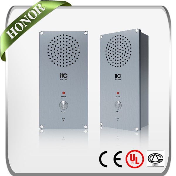 T-6703 на основе IP 2 Way служебная связь лифта системы
