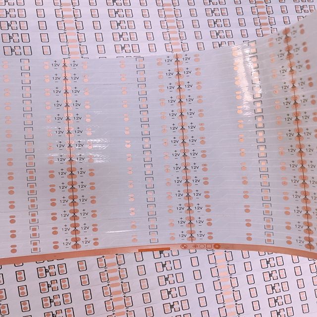 Высокое качество один слой гибкие PCB плата для LED 2835 гибкий полихлорированный дифенил полосы света лампы