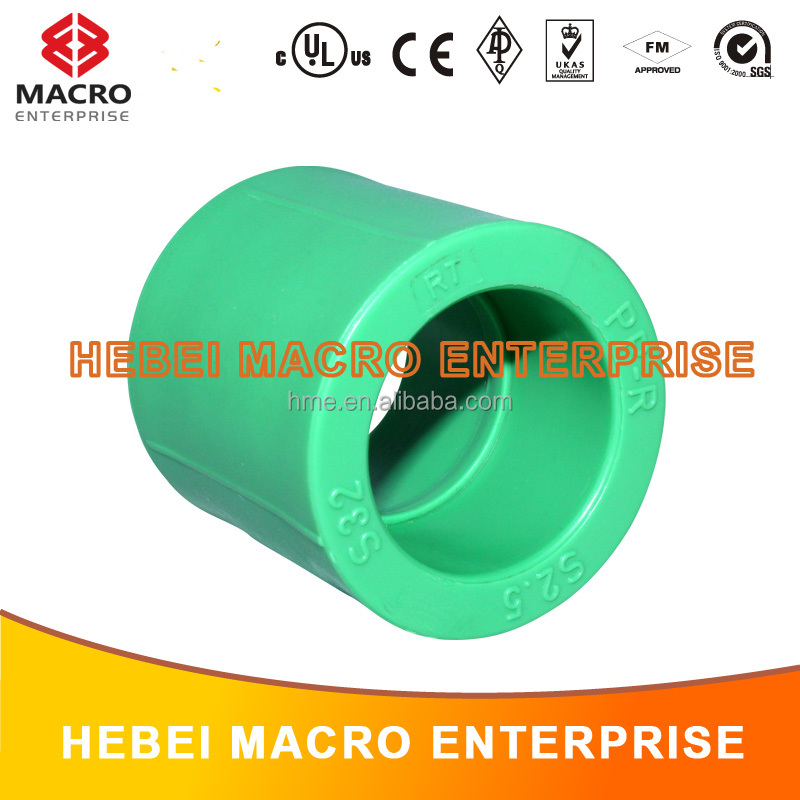 Female and Male Thread Green PPR FITTING