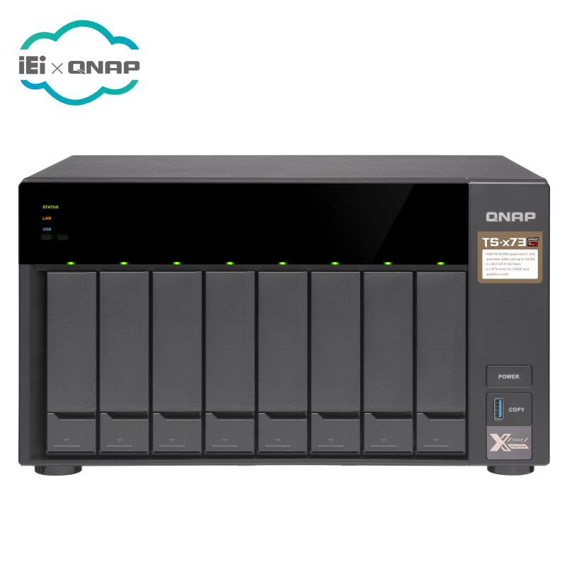 QNAP TS-873-4G 8 bay nas сетевой сервер хранения