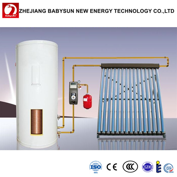 Eco green energy hot sale European style heat pipe solar collector  solar water heating