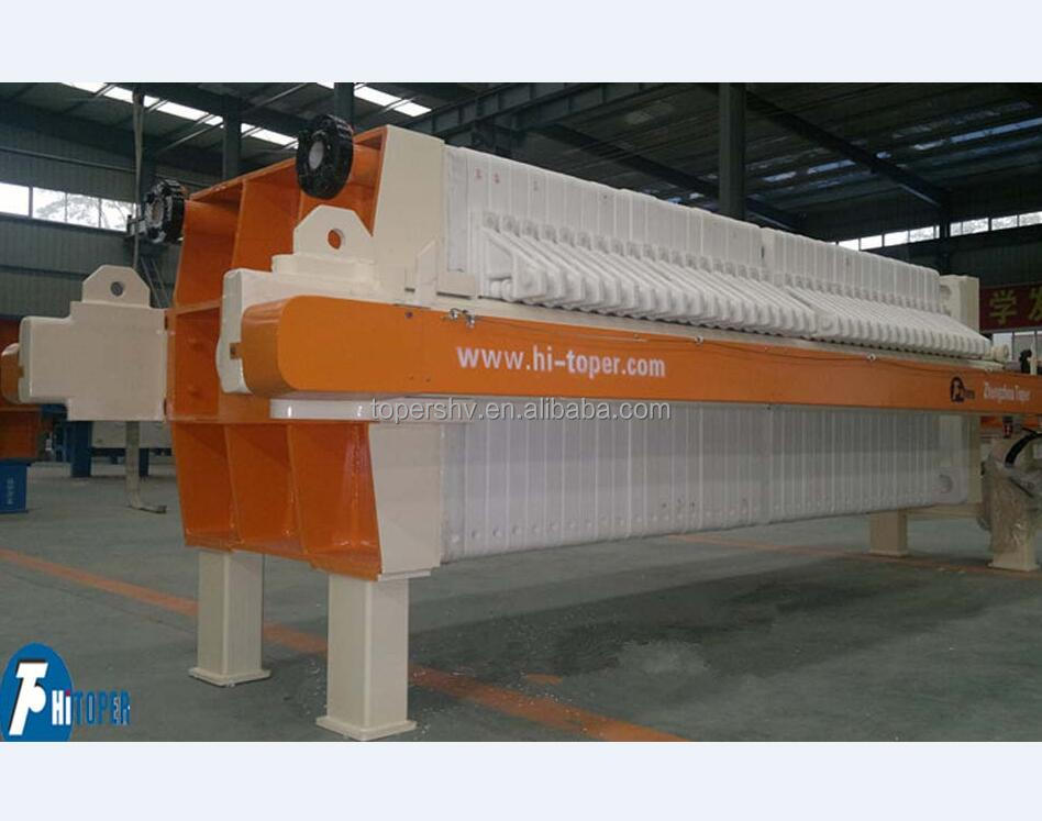Автоматический разряд filtre presse pour argile manuel