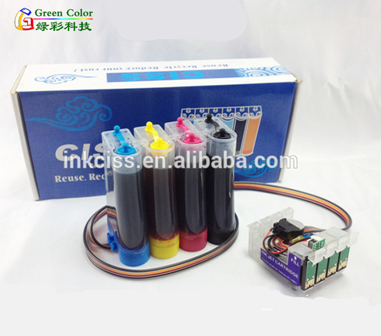 T1251-1254 СНПЧ костюм для Epson Stylus NX125 NX420 NX430 NX330 NX230 Workforce 325 320 323 комплект чернил СНПЧ