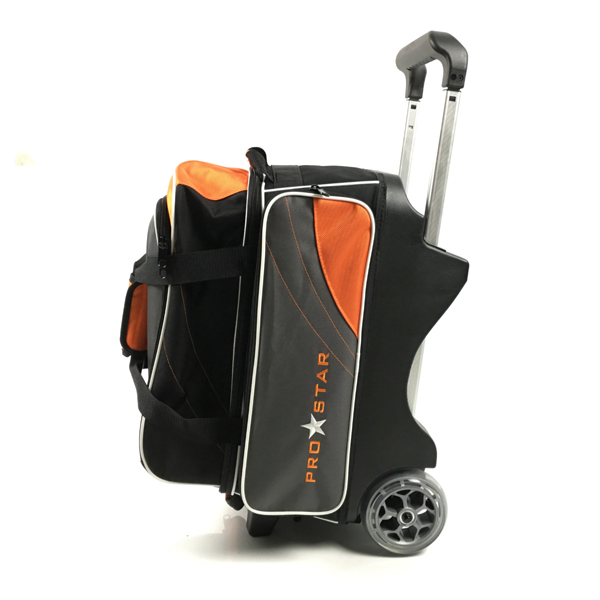 Bowling roller bag 2 ball roller bowling bag 2 balls Double bags with wheels