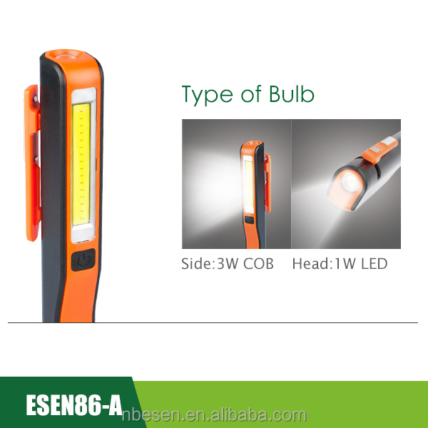 Новый дизайн penlight COB светодиодный Рабочий фонарь, рабочий светодиодный фонарь, USB Перезаряжаемый Фонарик