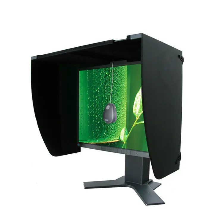 Environment-friendly material Computer Monitor Hood for industrial computer display, suitable for 15-27 "