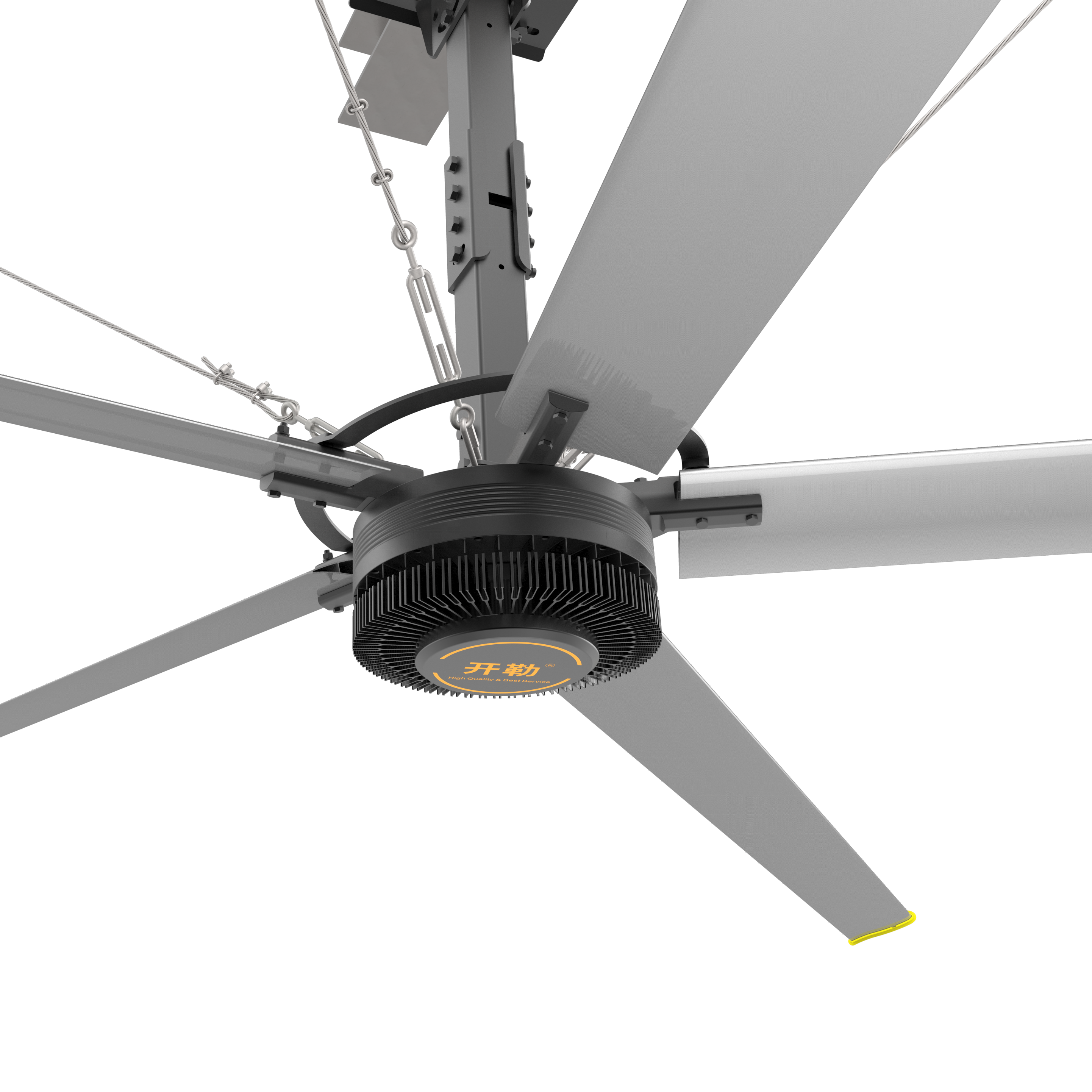 Лидер продаж в мире, промышленный PMSM hvls вентилятор Kalefans 16 футов