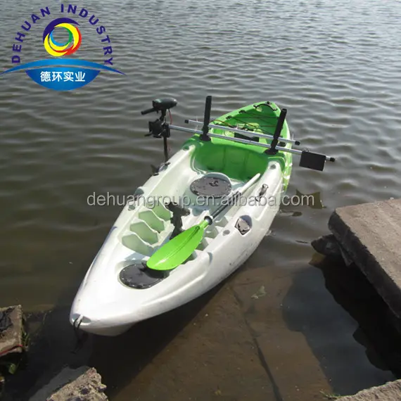Kayak with electric motor