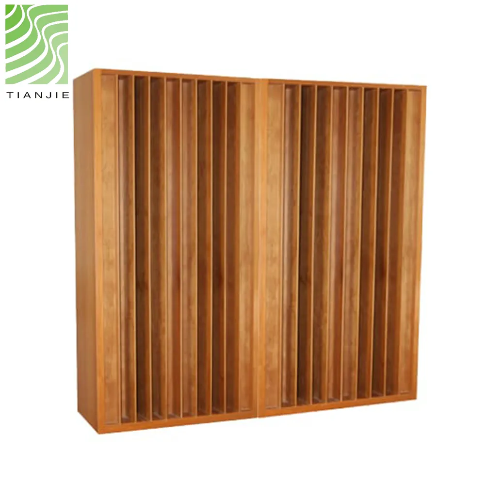 Tianjie Acoustic panels Factory Acoustic diffuser wooden interior sound acoustic diffuser