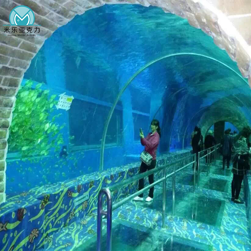 Новый дизайн, подводный акриловый стеклянный туннель для аквариума