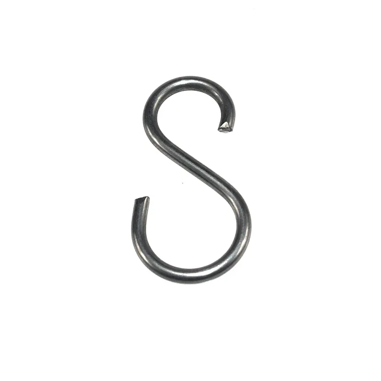 Heng Sheng custom stainless steel  S shape metal hooks for hanging