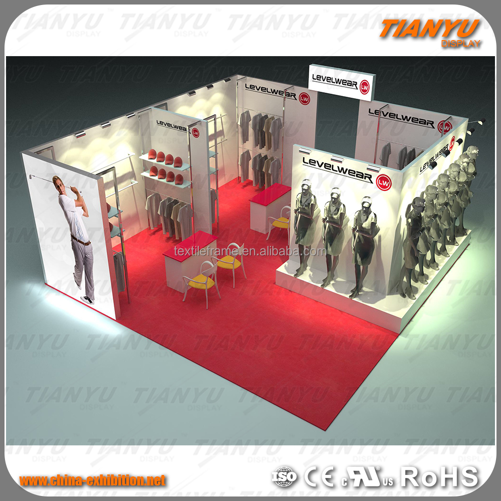 Tianyu алюминиевая рама 10x2 0/20x20 футов стенд для торговой выставки