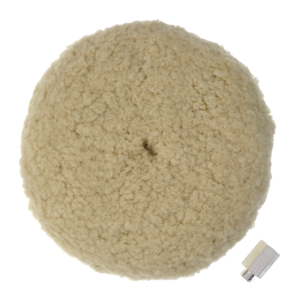 8Inch Wool Polishing Pad Double Sided Wool Buffing Pad